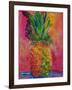 Hot Pink Pineapple-Blenda Tyvoll-Framed Art Print