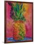 Hot Pink Pineapple-Blenda Tyvoll-Framed Art Print