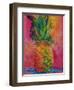 Hot Pink Pineapple-Blenda Tyvoll-Framed Art Print