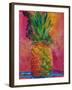 Hot Pink Pineapple-Blenda Tyvoll-Framed Art Print