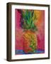 Hot Pink Pineapple-Blenda Tyvoll-Framed Art Print