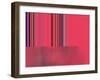 Hot Pink Side Shuffle-Ruth Palmer-Framed Art Print