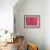 Hot Pink Side Shuffle-Ruth Palmer-Framed Art Print displayed on a wall