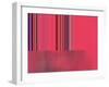 Hot Pink Side Shuffle-Ruth Palmer-Framed Art Print