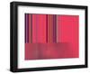 Hot Pink Side Shuffle-Ruth Palmer-Framed Art Print