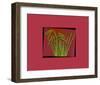 Hot pink tropical Grass-null-Framed Premium Giclee Print