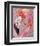 Hot Pink-null-Framed Art Print