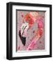 Hot Pink-null-Framed Art Print