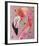 Hot Pink-null-Framed Art Print