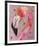 Hot Pink-null-Framed Art Print