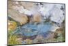 Hot Pool on the Rainbow Terrace at Orakei Korako Geyserland-Matthew Williams-Ellis-Mounted Photographic Print