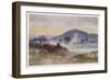 Hot Pools Near Ngongotaha Mountain-F. Wright-Framed Art Print