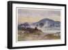 Hot Pools Near Ngongotaha Mountain-F. Wright-Framed Art Print