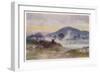 Hot Pools Near Ngongotaha Mountain-F. Wright-Framed Art Print