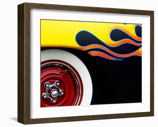 Hot Rod Flames-Clive Branson-Framed Photo