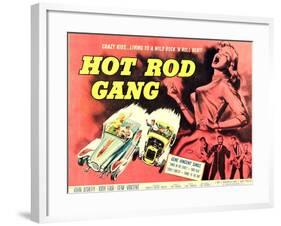 Hot Rod Gang, 1958-null-Framed Art Print