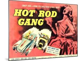 Hot Rod Gang, 1958-null-Mounted Art Print