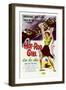 Hot Rod Girl-Vintage Apple Collection-Framed Giclee Print