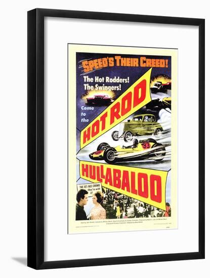 Hot Rod Hullabaloo, 1966-null-Framed Art Print