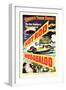 Hot Rod Hullabaloo, 1966-null-Framed Art Print