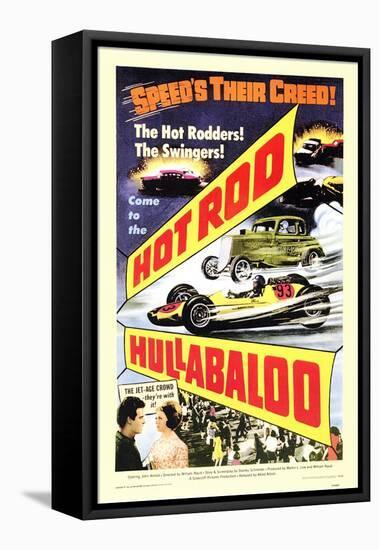 Hot Rod Hullabaloo, 1966-null-Framed Stretched Canvas