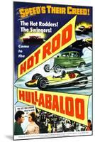HOT ROD HULLABALOO-null-Mounted Art Print