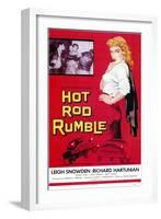 Hot Rod Rumble, 1957-null-Framed Art Print
