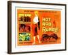 Hot Rod Rumble, UK Movie Poster, 1957-null-Framed Art Print