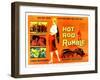 Hot Rod Rumble, UK Movie Poster, 1957-null-Framed Art Print