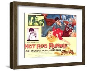 Hot Rod Rumble-null-Framed Art Print