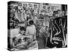 Hot Rodders Buying Accessories For Their Drag Racers-Ralph Crane-Stretched Canvas