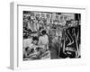 Hot Rodders Buying Accessories For Their Drag Racers-Ralph Crane-Framed Photographic Print