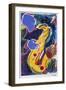 Hot Sax-Gil Mayers-Framed Giclee Print