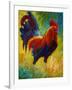 Hot Shot Rooster-Marion Rose-Framed Giclee Print