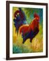 Hot Shot Rooster-Marion Rose-Framed Giclee Print