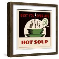 Hot Soup-null-Framed Art Print