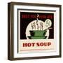 Hot Soup-null-Framed Art Print