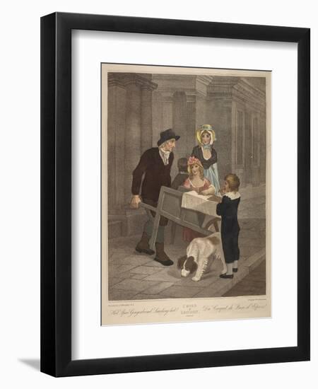 Hot Spice Gingerbread Smoking Hot!, Cries of London, C1870-Francis Wheatley-Framed Premium Giclee Print