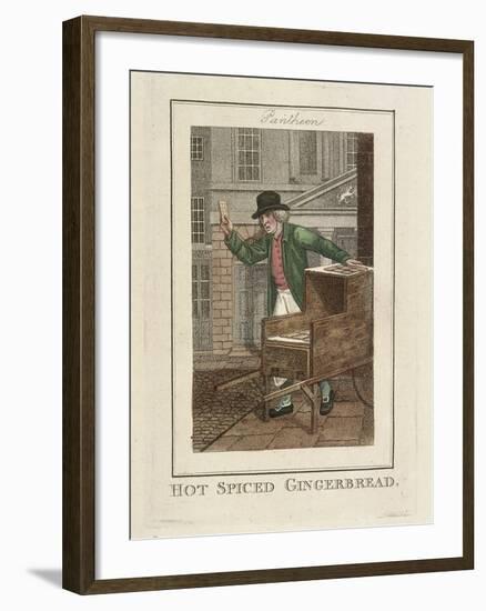 Hot Spiced Gingerbread, Cries of London, 1804-William Marshall Craig-Framed Giclee Print