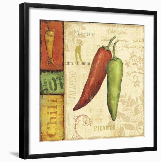Hot & Spicy I-Daphné B-Framed Art Print