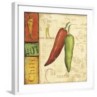 Hot & Spicy I-Daphné B-Framed Art Print