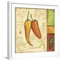 Hot & Spicy II-Daphné B-Framed Art Print