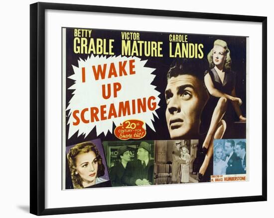 Hot Spot, 1941, "I Wake Up Screaming" Directed by H. Bruce "Lucky" Humberstone-null-Framed Giclee Print