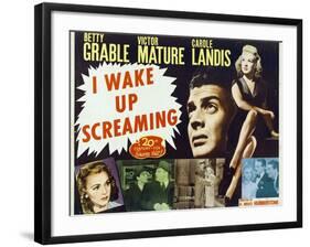 Hot Spot, 1941, "I Wake Up Screaming" Directed by H. Bruce "Lucky" Humberstone-null-Framed Giclee Print