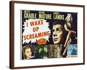 Hot Spot, 1941, "I Wake Up Screaming" Directed by H. Bruce "Lucky" Humberstone-null-Framed Giclee Print