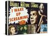 Hot Spot, 1941, "I Wake Up Screaming" Directed by H. Bruce "Lucky" Humberstone-null-Stretched Canvas