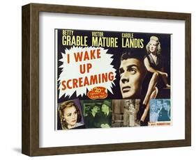 Hot Spot, 1941, "I Wake Up Screaming" Directed by H. Bruce "Lucky" Humberstone-null-Framed Giclee Print