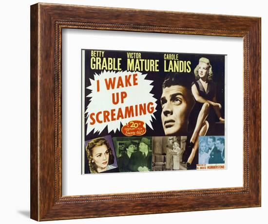 Hot Spot, 1941, "I Wake Up Screaming" Directed by H. Bruce "Lucky" Humberstone-null-Framed Giclee Print