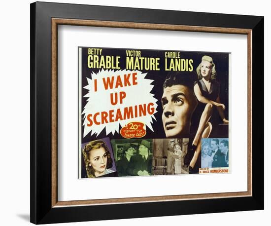 Hot Spot, 1941, "I Wake Up Screaming" Directed by H. Bruce "Lucky" Humberstone-null-Framed Giclee Print