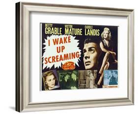 Hot Spot, 1941, "I Wake Up Screaming" Directed by H. Bruce "Lucky" Humberstone-null-Framed Giclee Print